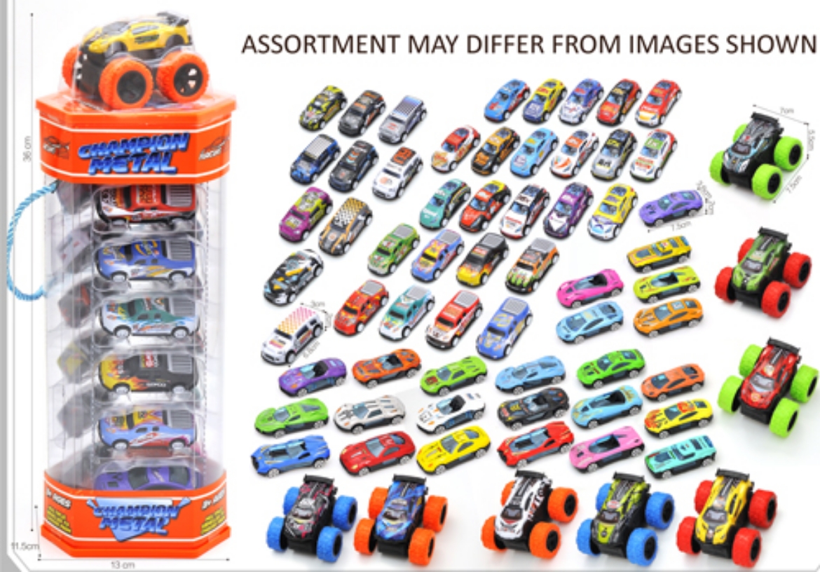 Picture of Pull Back Vehicle 19pce Set assorted