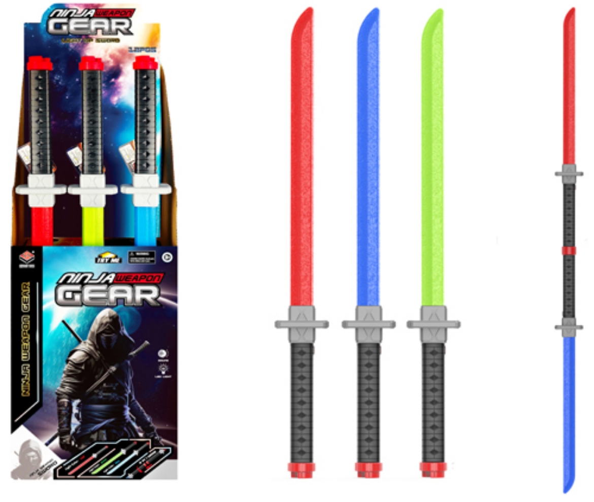 Picture of Ninja Sword 2 in 1 with Lights & Sounds assorted (ONLY SOLD in Display of 12 )
