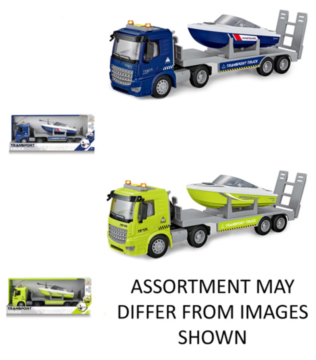 Picture of Transporter with Boat 42cm with Lights & Sounds assorted