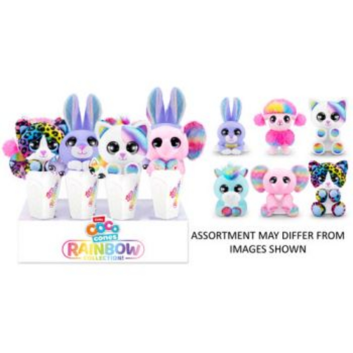 Picture of ZURU Coco Cones RAINBOW assorted ( ONLY SOLD in Display of 12 )