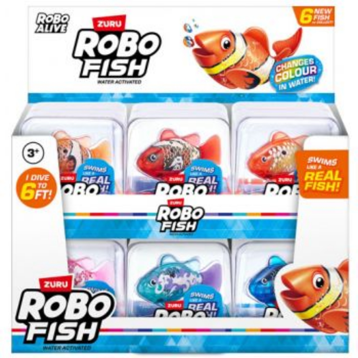 Picture of ZURU Robo Alive Fish Series 3 assorted ( ONLY SOLD in Display of 12 )