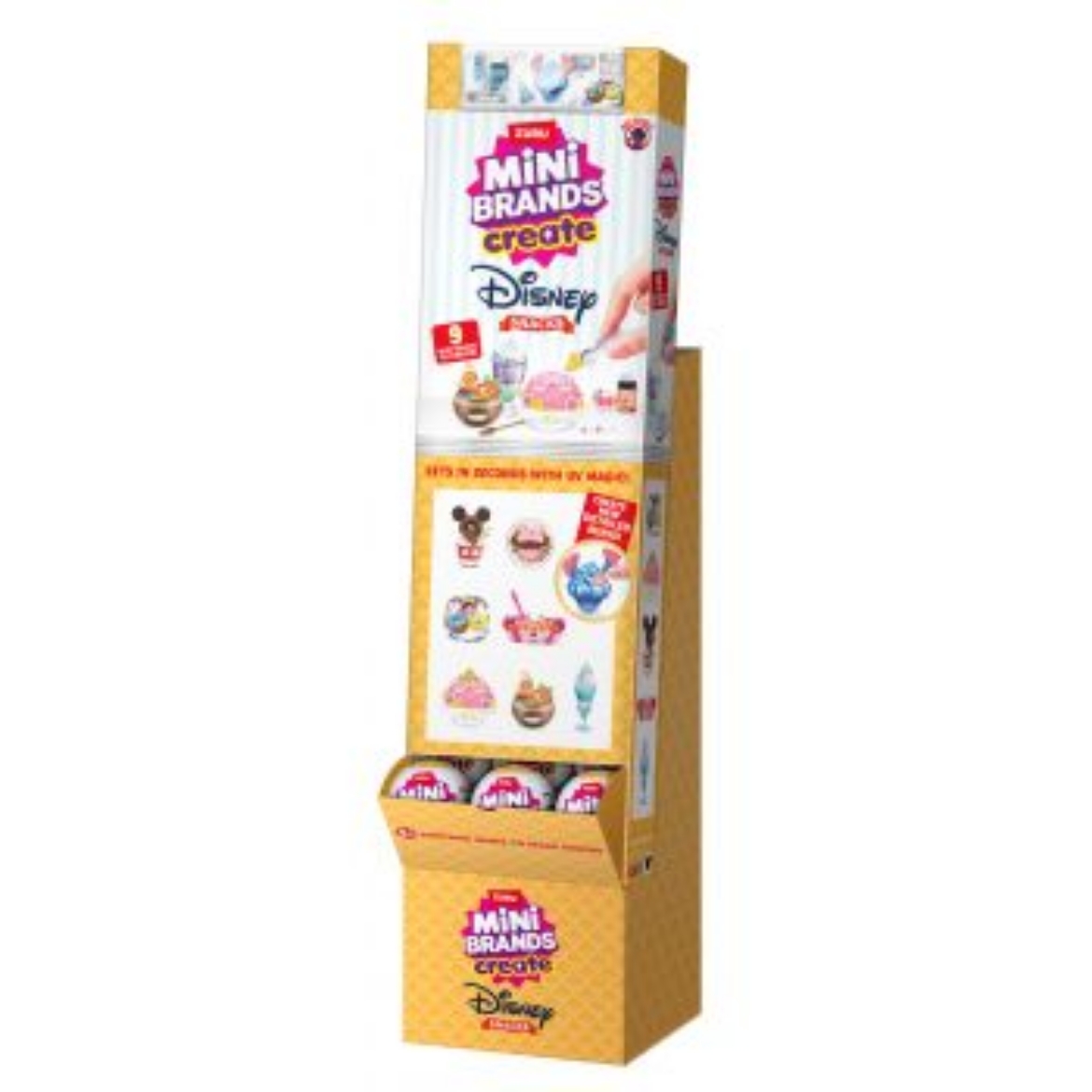 Picture of Zuru Mini Brands Create - Disney Snacks Series 1 ( ONLY SOLD in Display of 60 ) ( was RRP $16.99 )