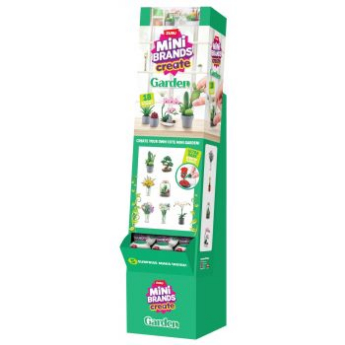 Picture of ZURU Mini Brands Create - Botanical Garden Series 1 ( ONLY SOLD in Floor Display of 60 ) ( was RRP $14.99 )