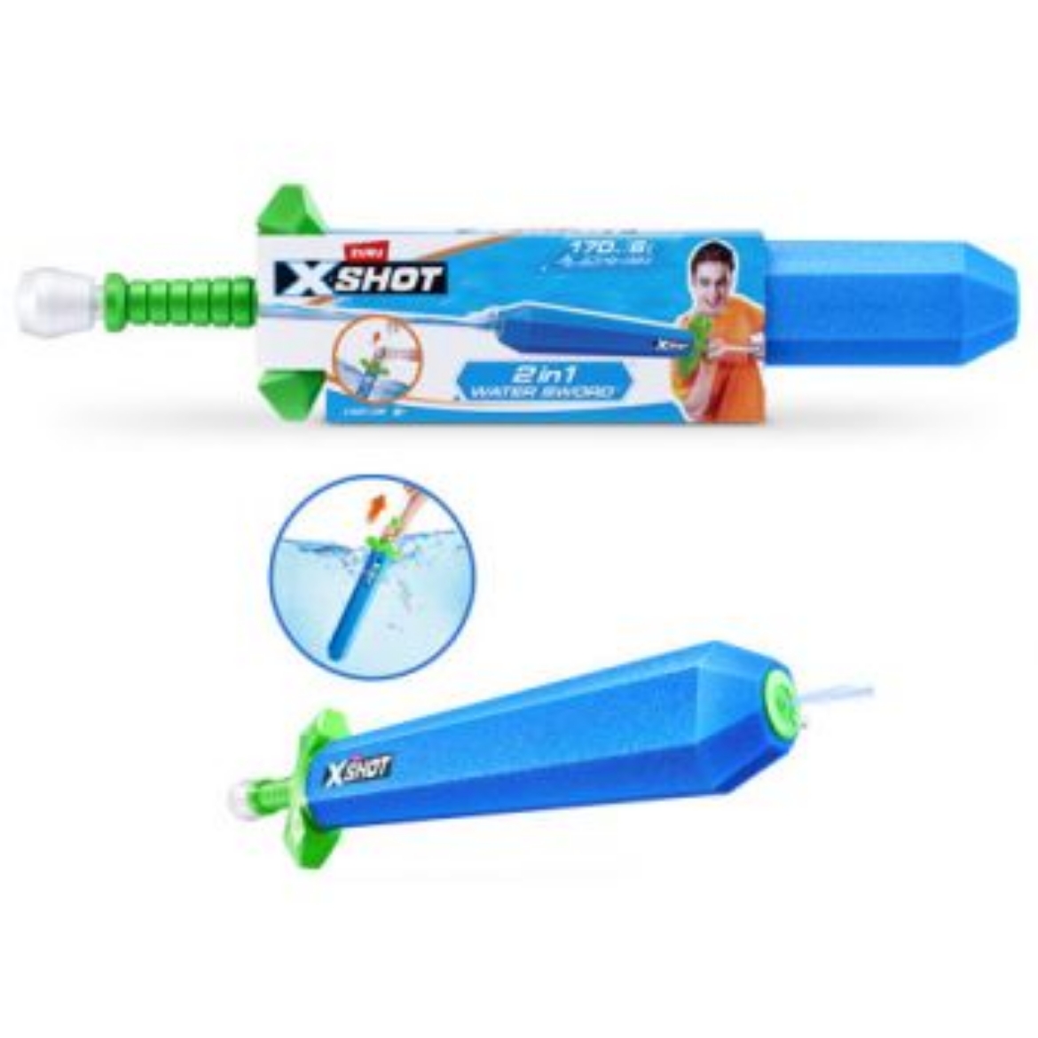 Picture of Zuru XSHOT Water Blaster Sword 2 in 1 ( was RRP $14.99 )