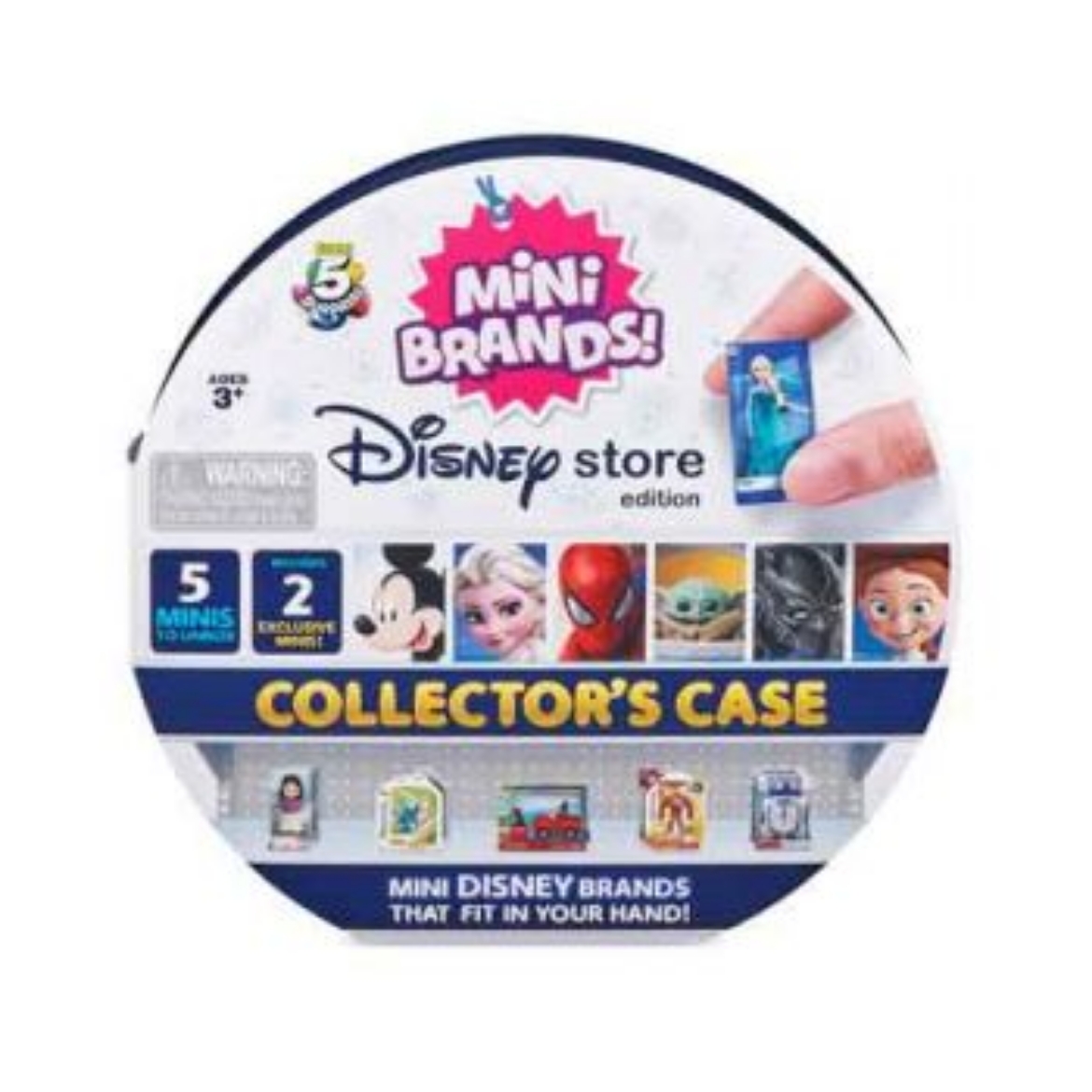Picture of 5 Surprise Disney Store Mini Brands Collectors Case ( was RRP $24.99 )