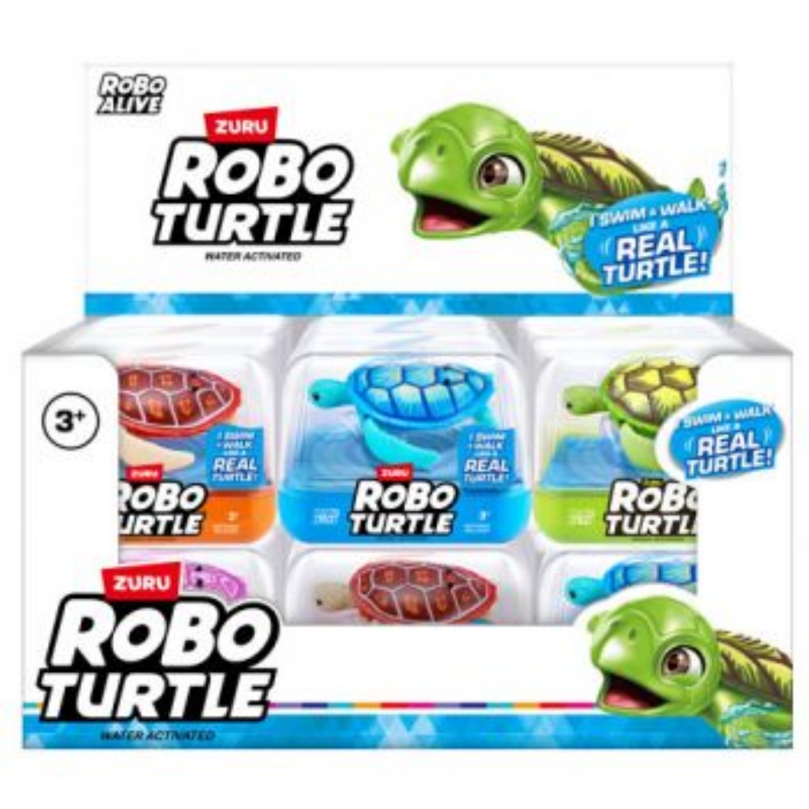 Picture of ZURU Robo Alive Turtle assorted ( ONLY SOLD in Display of 12 )