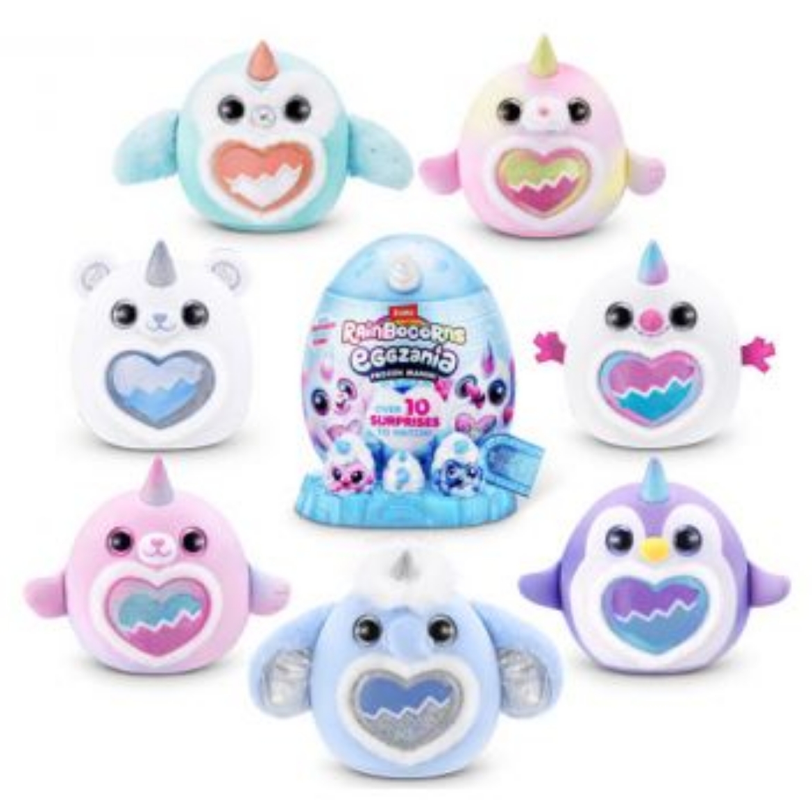 Picture of ZURU Rainbocorns Eggzania Frozen Mania Series 1