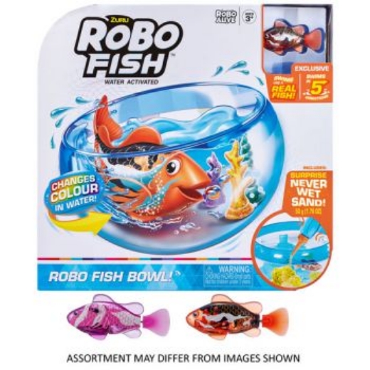 Picture of Zuru Robo Alive Fish Playset assorted