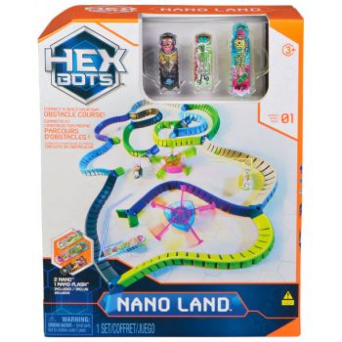 Picture of Hex Bots Flash Nano Land Small Playset