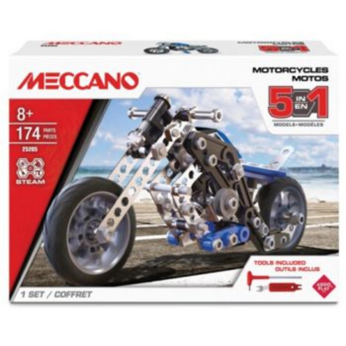 Picture of Meccano 5 Multi Model Set - Motorcycles