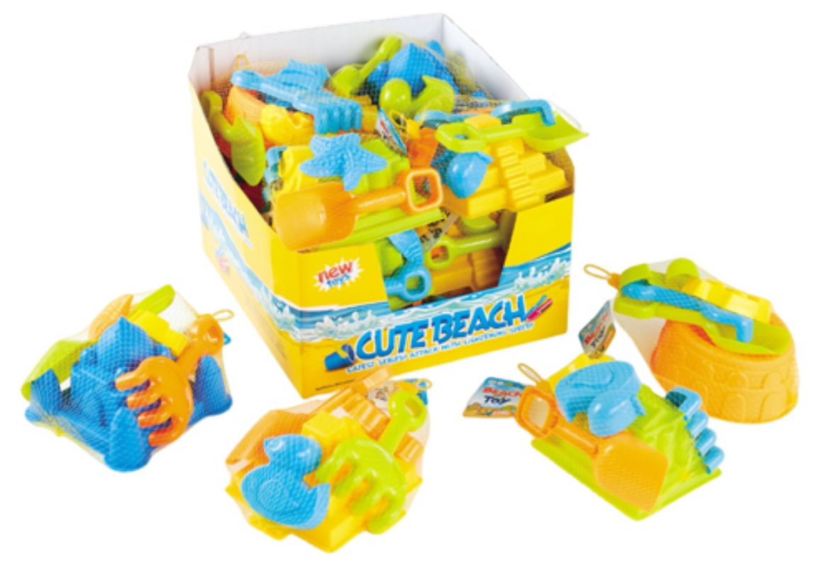 Picture of Beach Moulds with Accessories assorted ( ONLY SOLD in Display of 12 ) ( was RRP $6.99 )