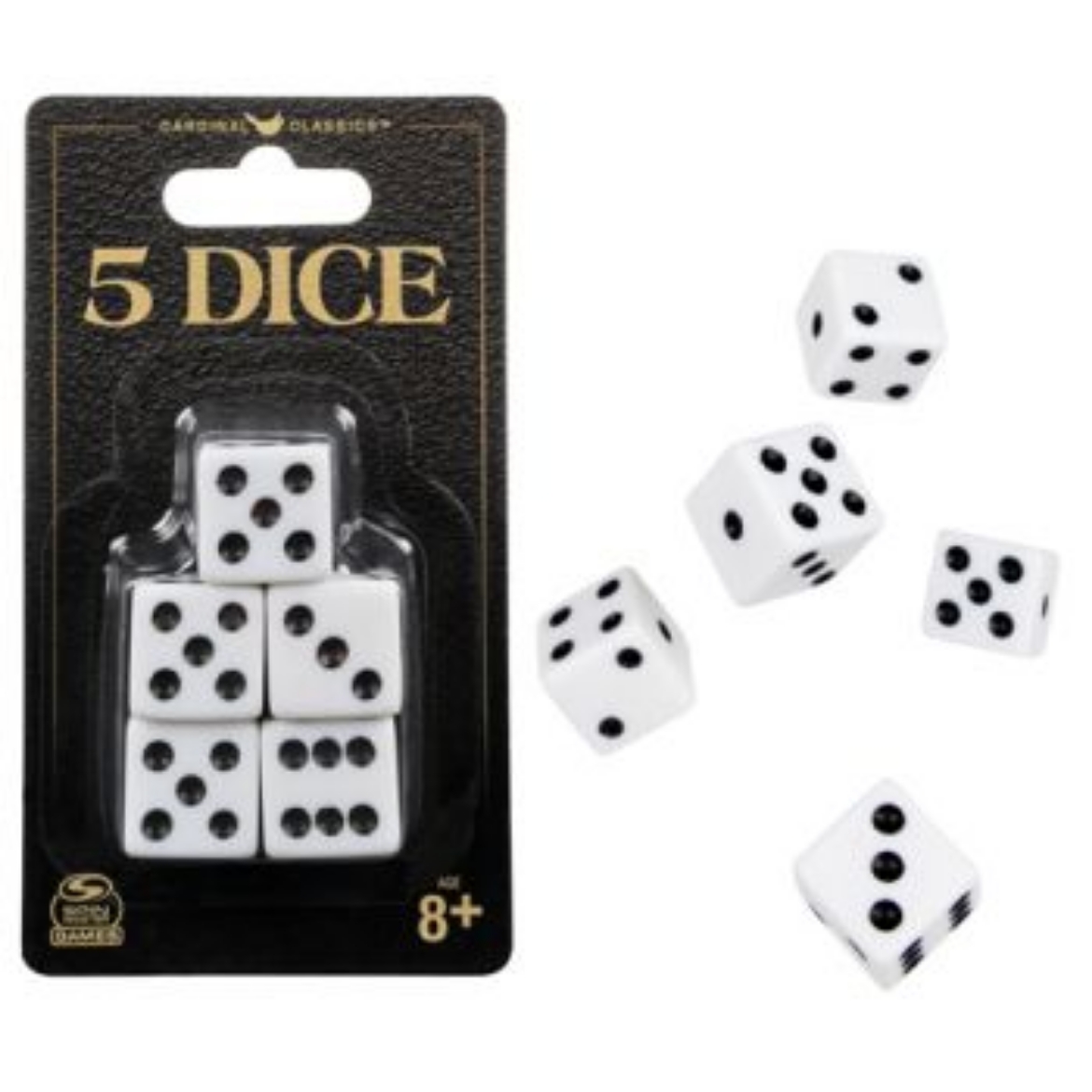 Picture of Classic Games Pack of 5 Dice