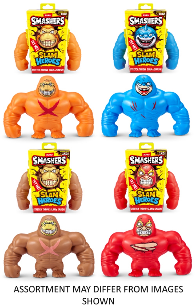 Picture of Zuru Smashers Slam Heroes Series 1 assorted ( ONLY SOLD in Carton of 6 )