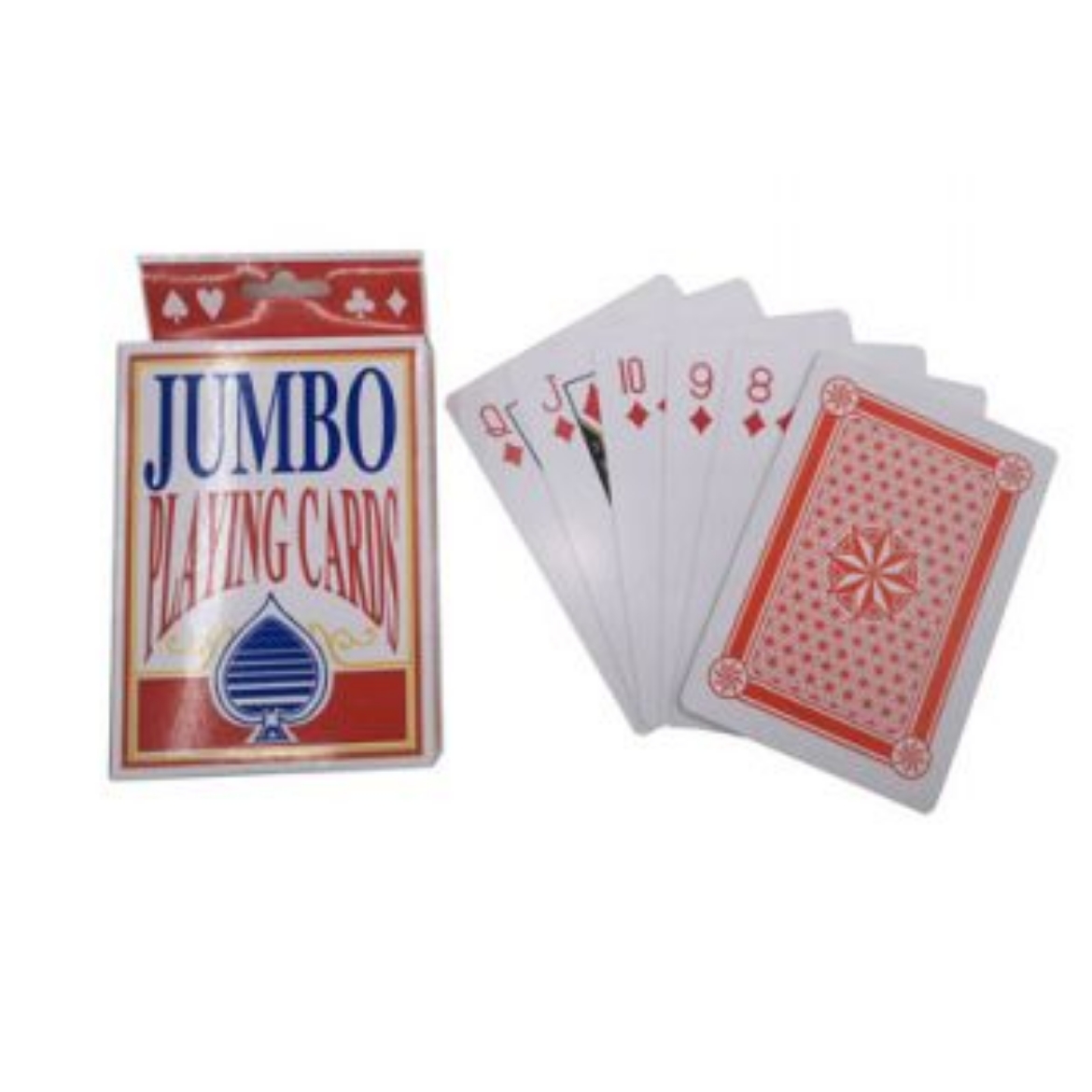 Picture of Playing Cards JUMBO ( ONLY SOLD in Display of 12 )
