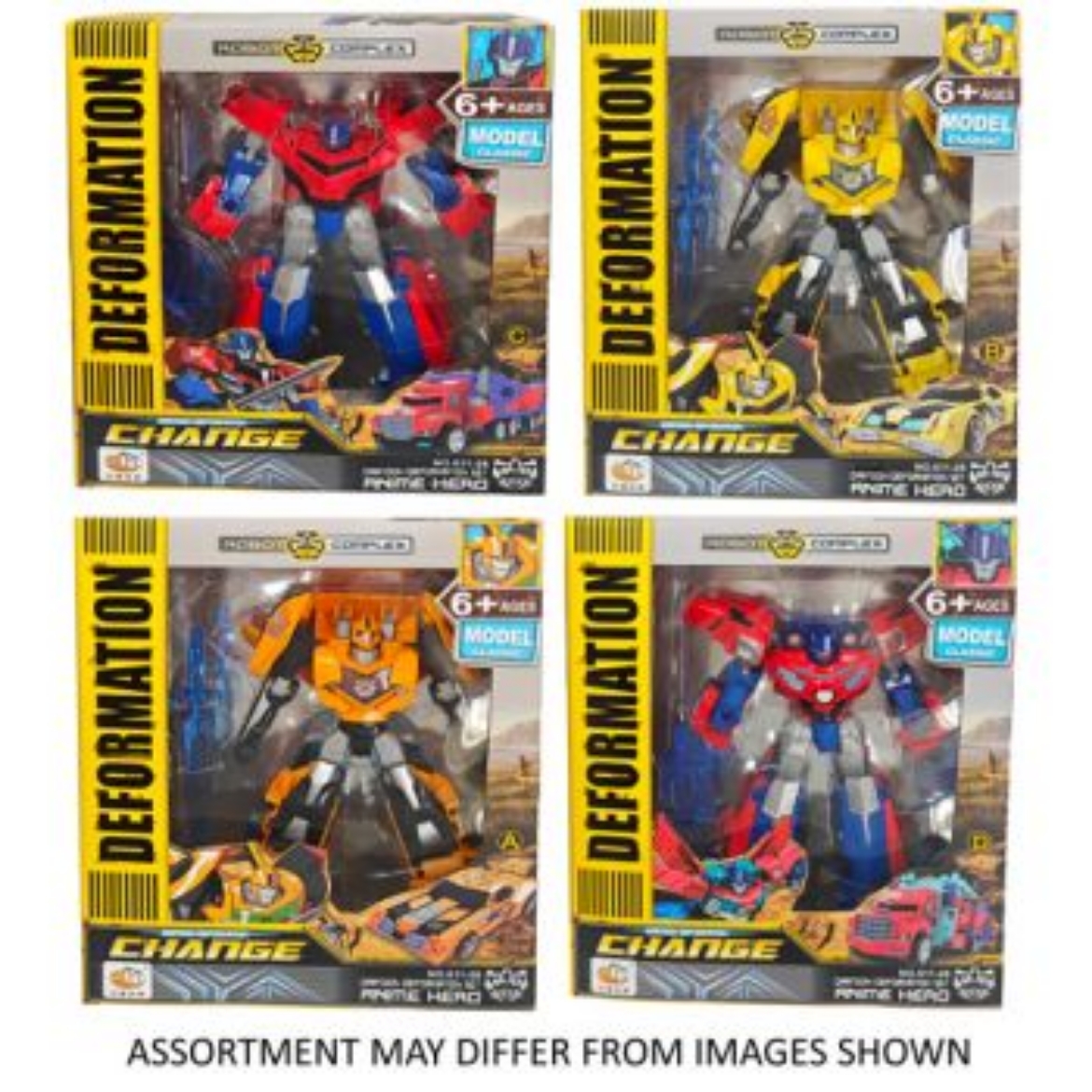 Picture of Transformable Robot Classic Large assorted