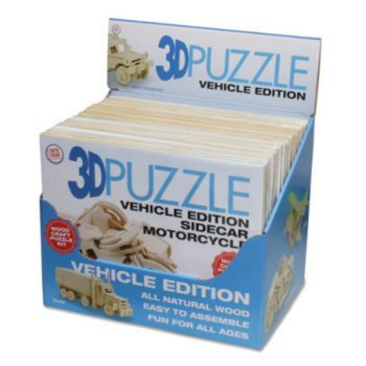 Picture of 3D Puzzle - Transport  assorted ( ONLY SOLD in Display of 24 )