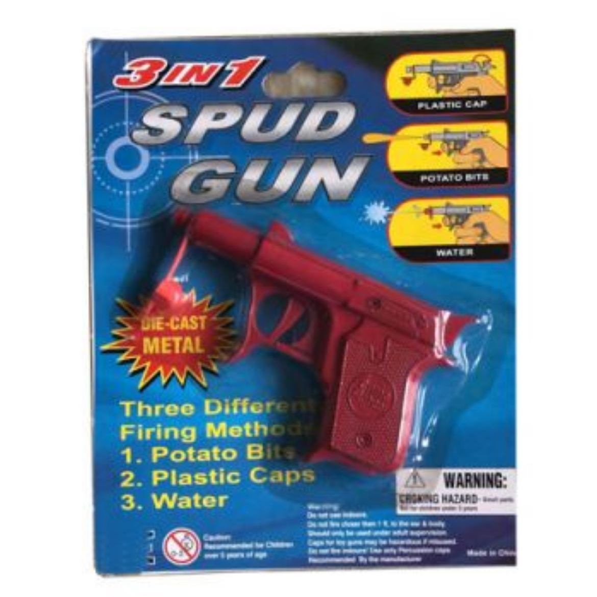Picture of Diecast 3 in 1 Spud Gun
