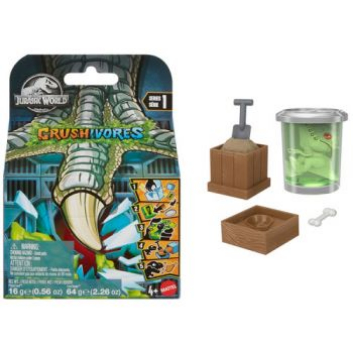 Picture of Jurassic World Crushivores assorted ( ONLY SOLD in Carton of 3 )