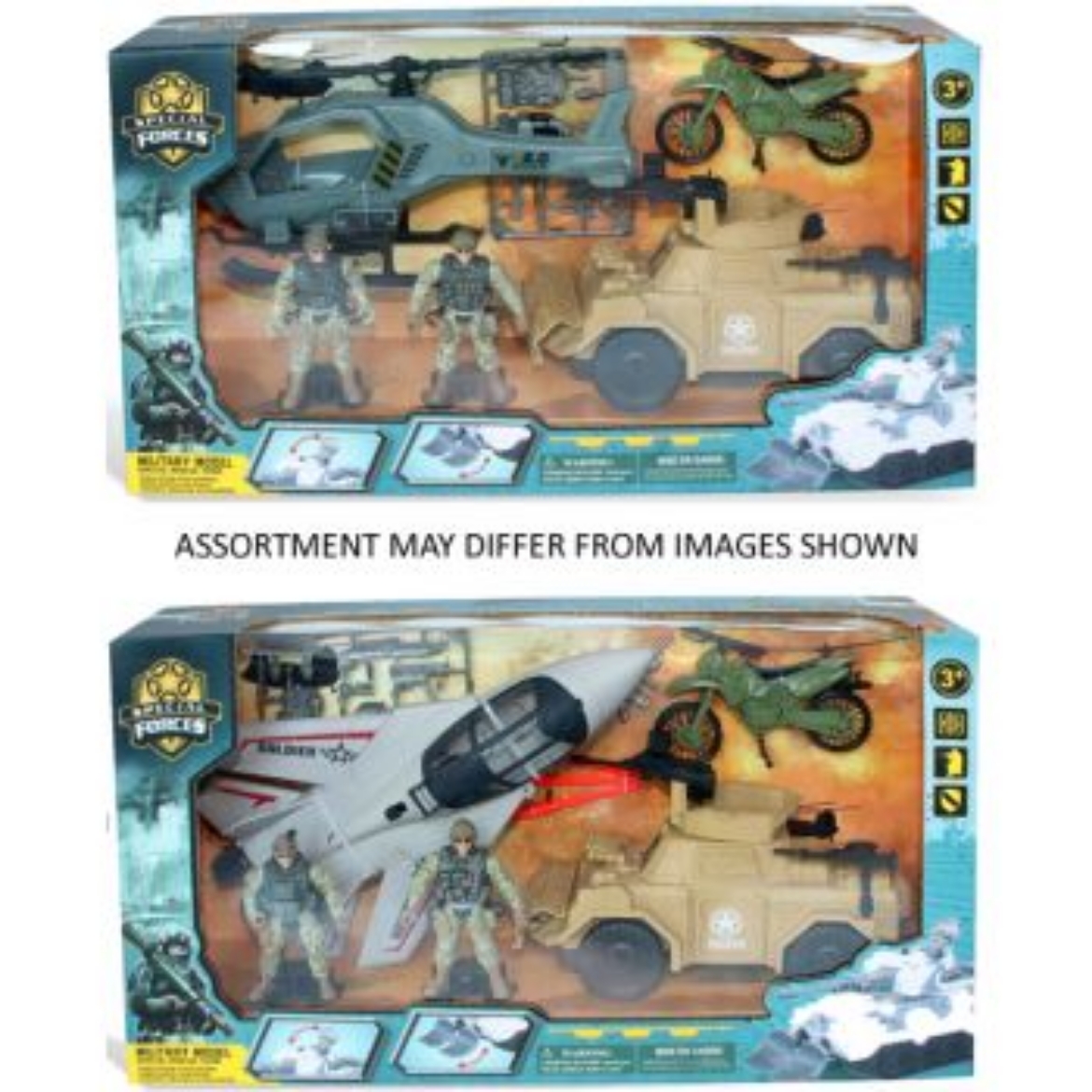 Picture of Military Vehicles & Figures with Accessories Medium assorted