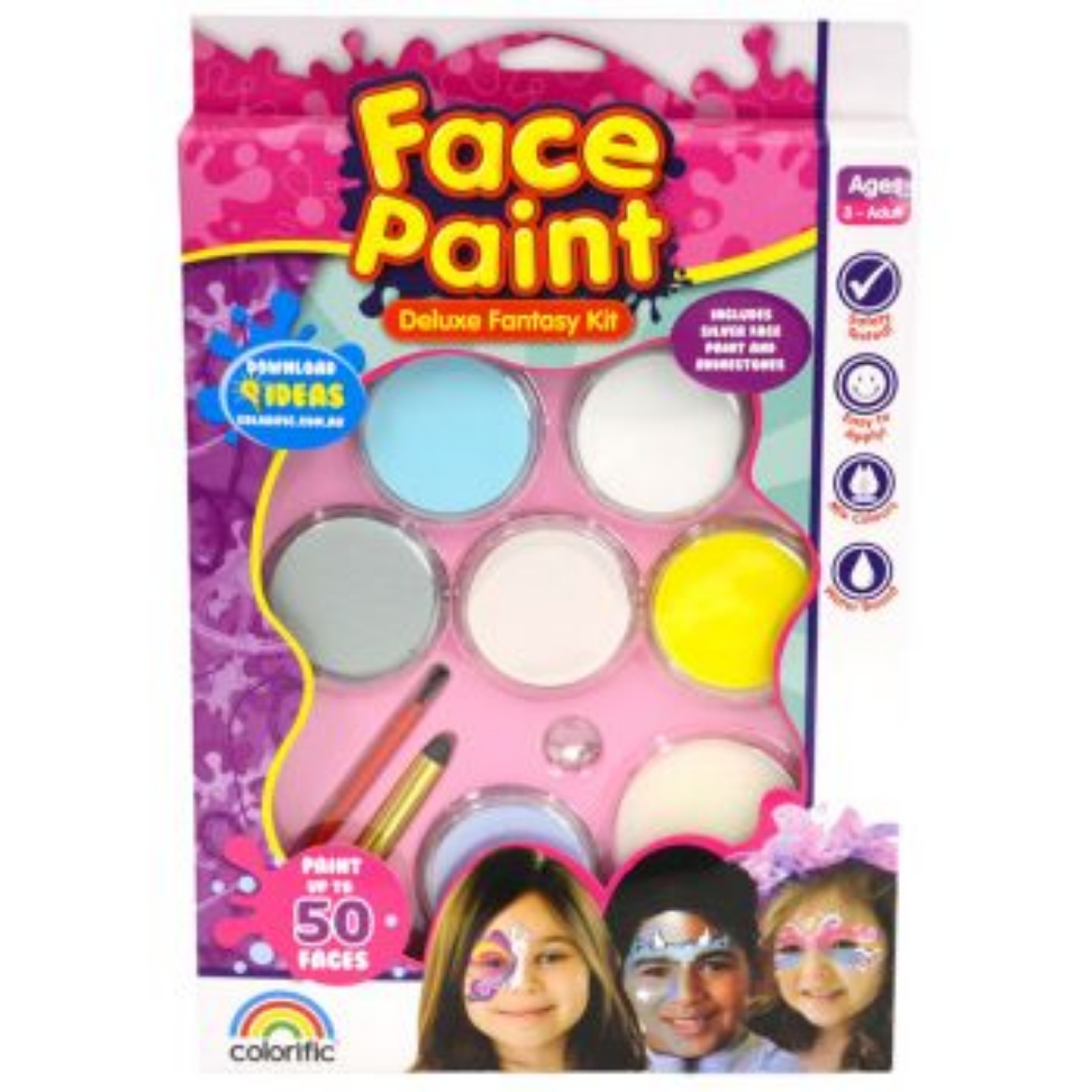 Picture of Face Paint Deluxe Fantasy Kit
