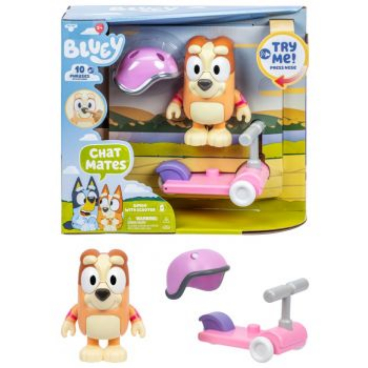 Picture of Bluey Chat Mates Bingo & Scooter