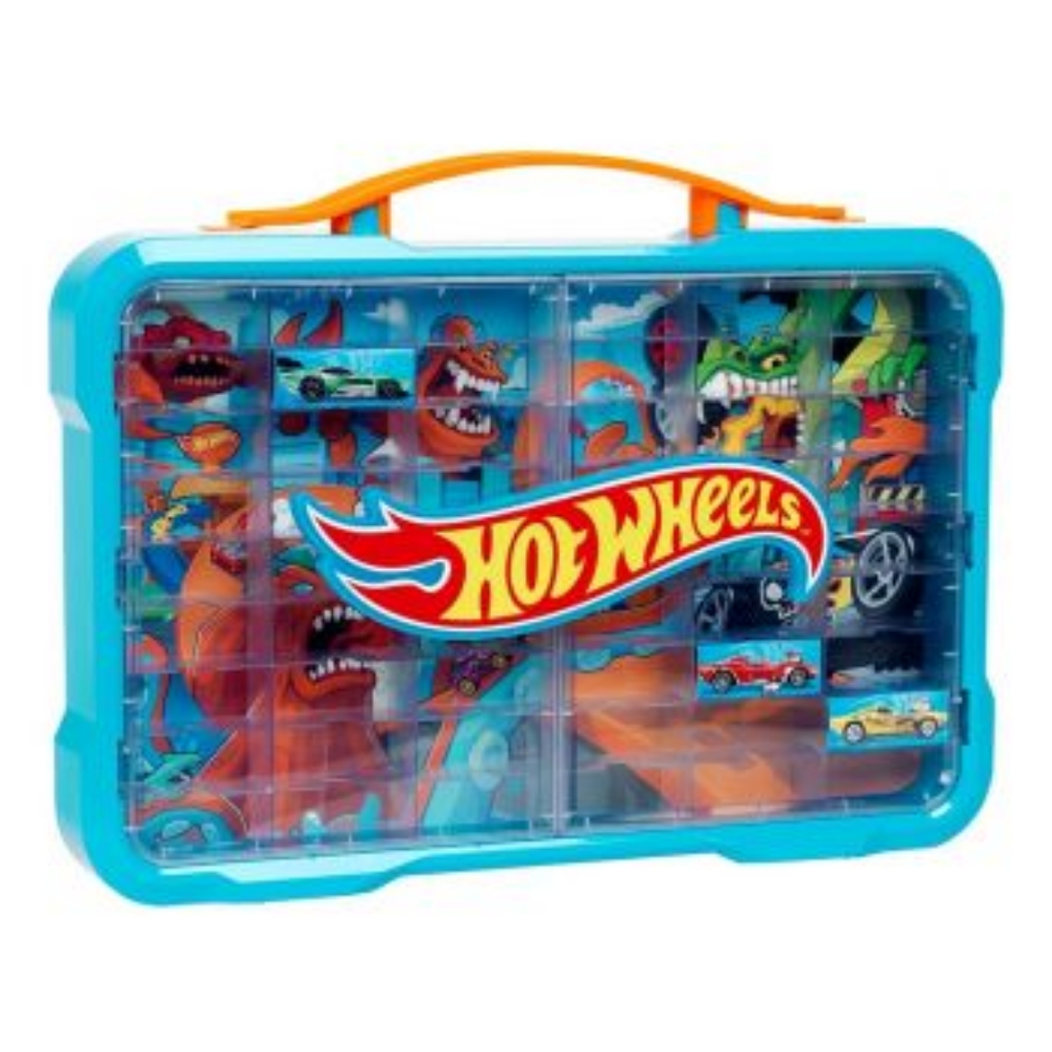 Picture of Hot Wheels Collection Carry Case for 54 Cars with Illuminated Logo