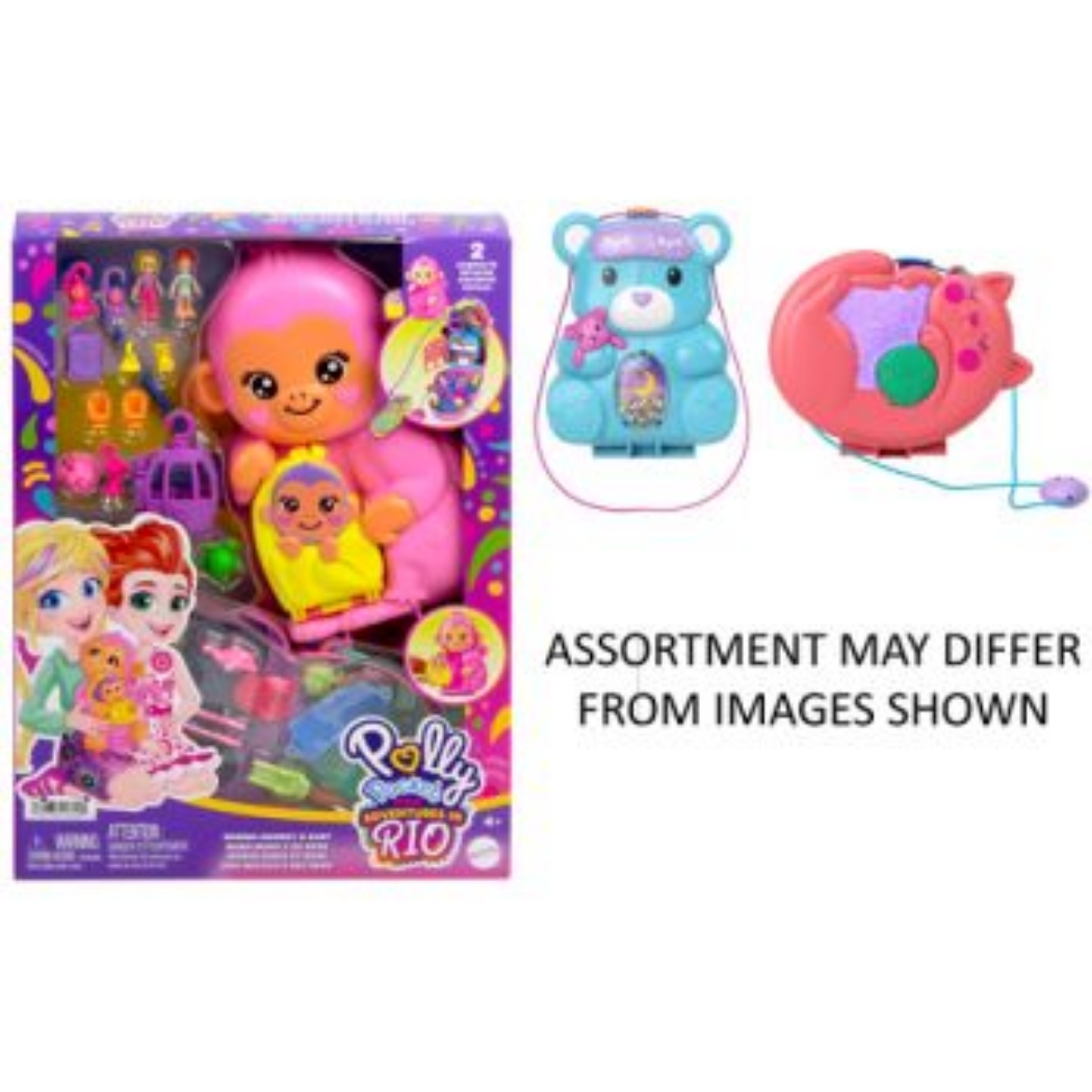 Picture of Polly Pocket Wearable Compact assorted ( ONLY SOLD in Carton of 4 )