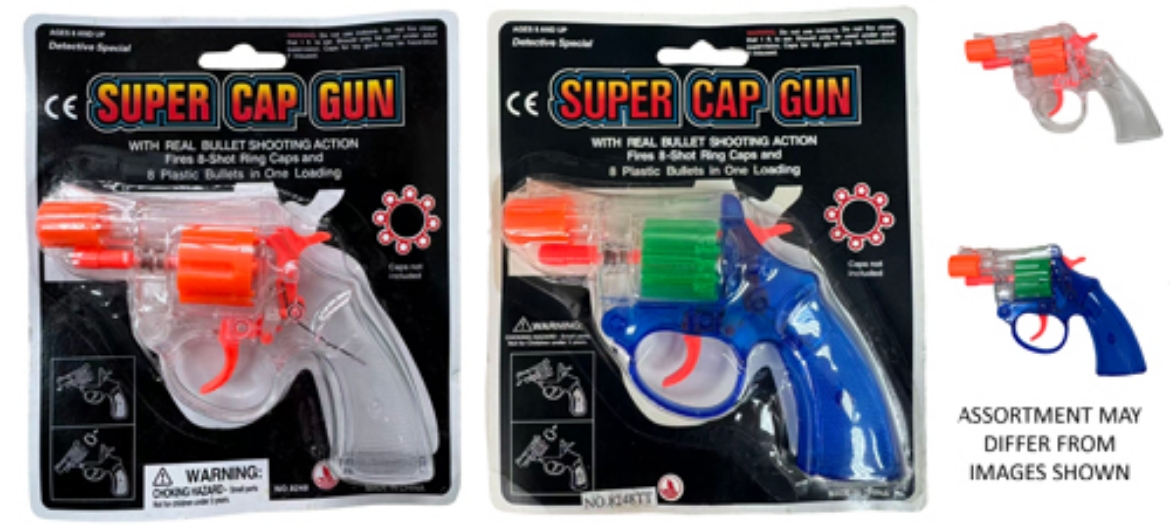 Picture of 8 Shot Plastic Gun assorted