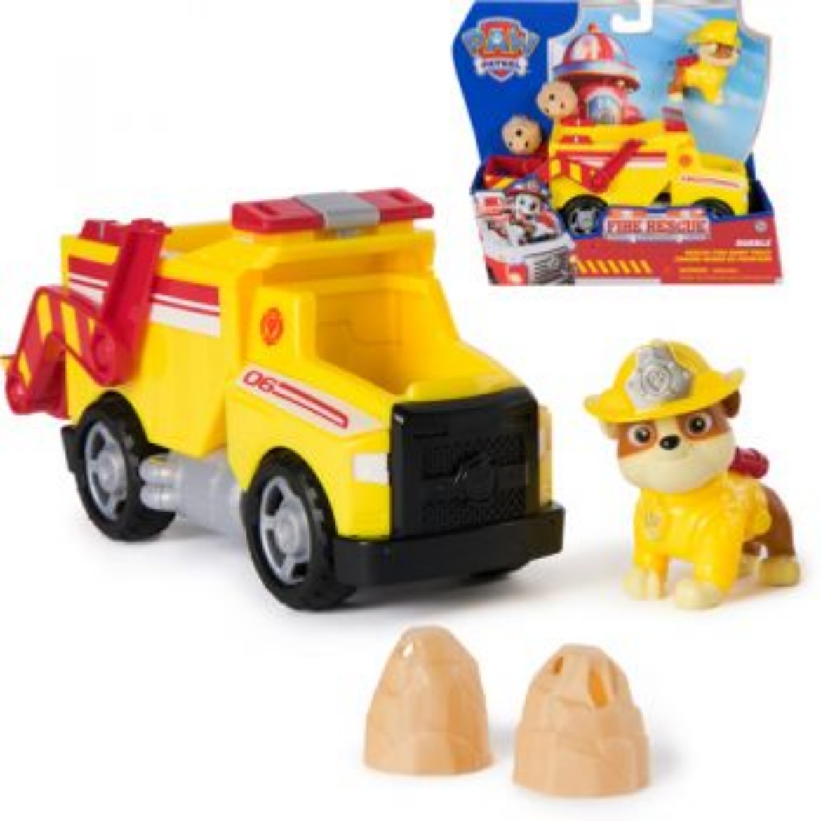 Picture of PAW Patrol Fire Rescue Themed Vehicle - Rubble Solid