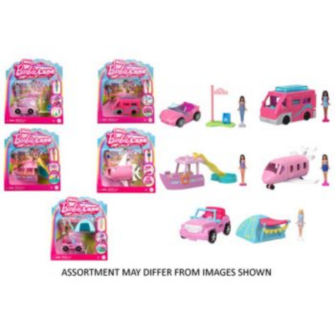Picture of Barbie Mini Barbieland Vehicles assorted ( ONLY SOLD in Carton of 6 )