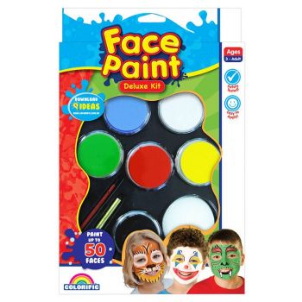 Picture of Face Paint Deluxe Kit