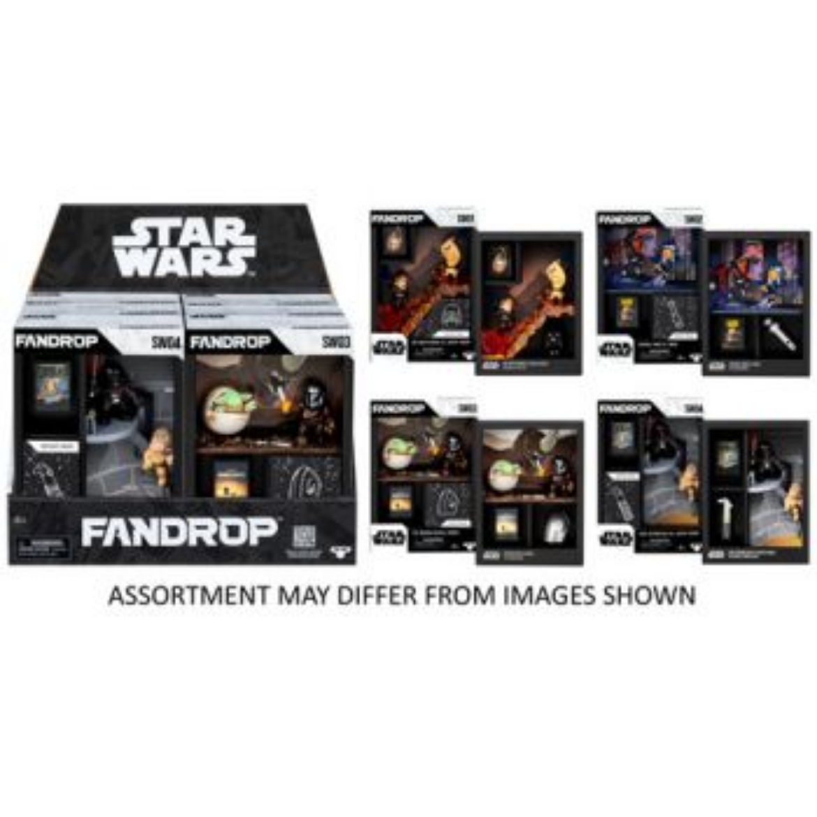 Picture of Fandrop Star Wars Wave 1 Figure Set assorted ( ONLY SOLD in Display of 6 )