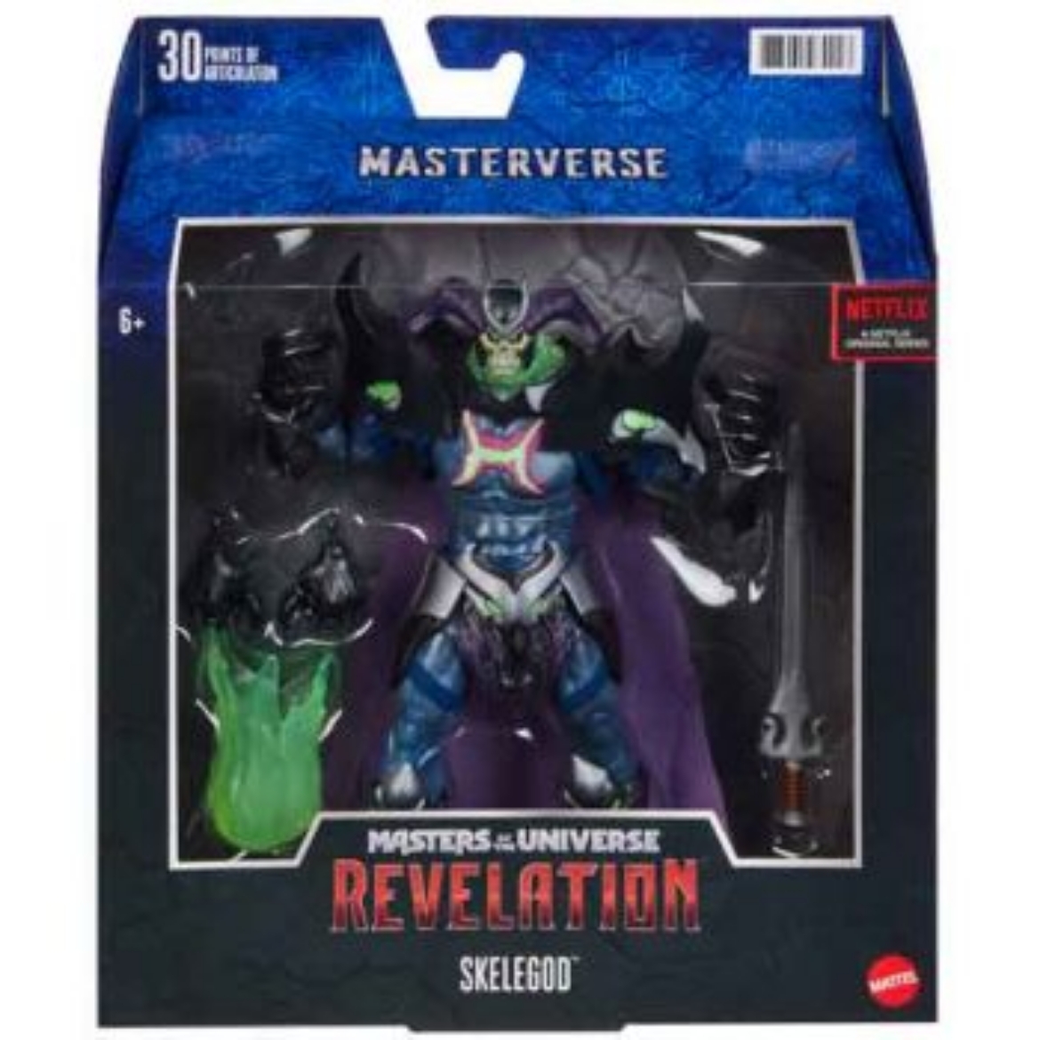 Picture of Masters of the Universe Masterverse Revelation Skelegod Action Figure