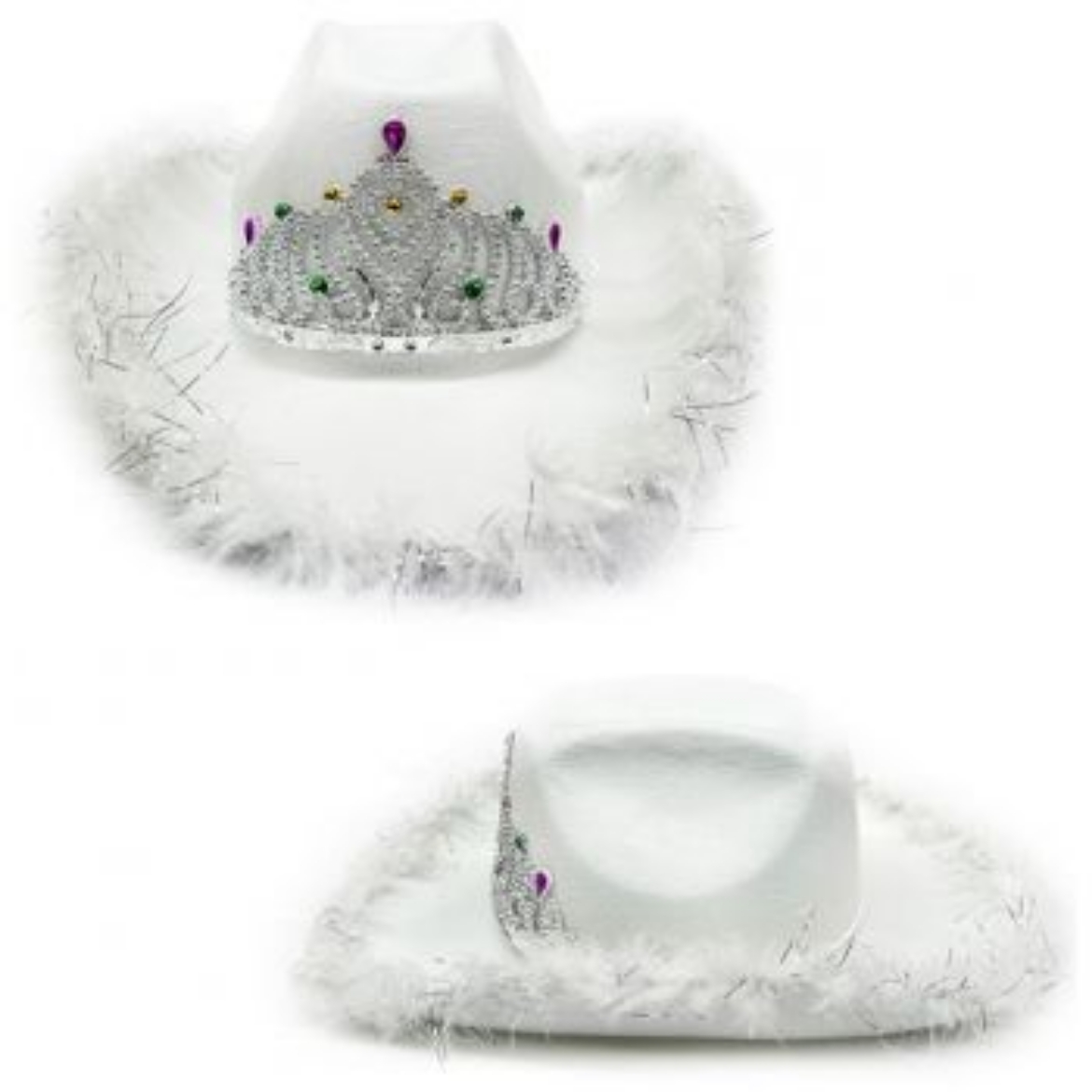 Picture of Cowboy Hat White Feather