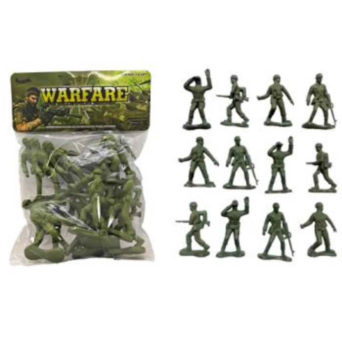 Picture of Military Figures 10cm in Polybag