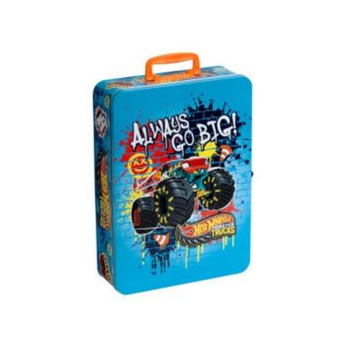 Picture of Hot Wheels Collection Tin Carry Case for 8 Monster Trucks