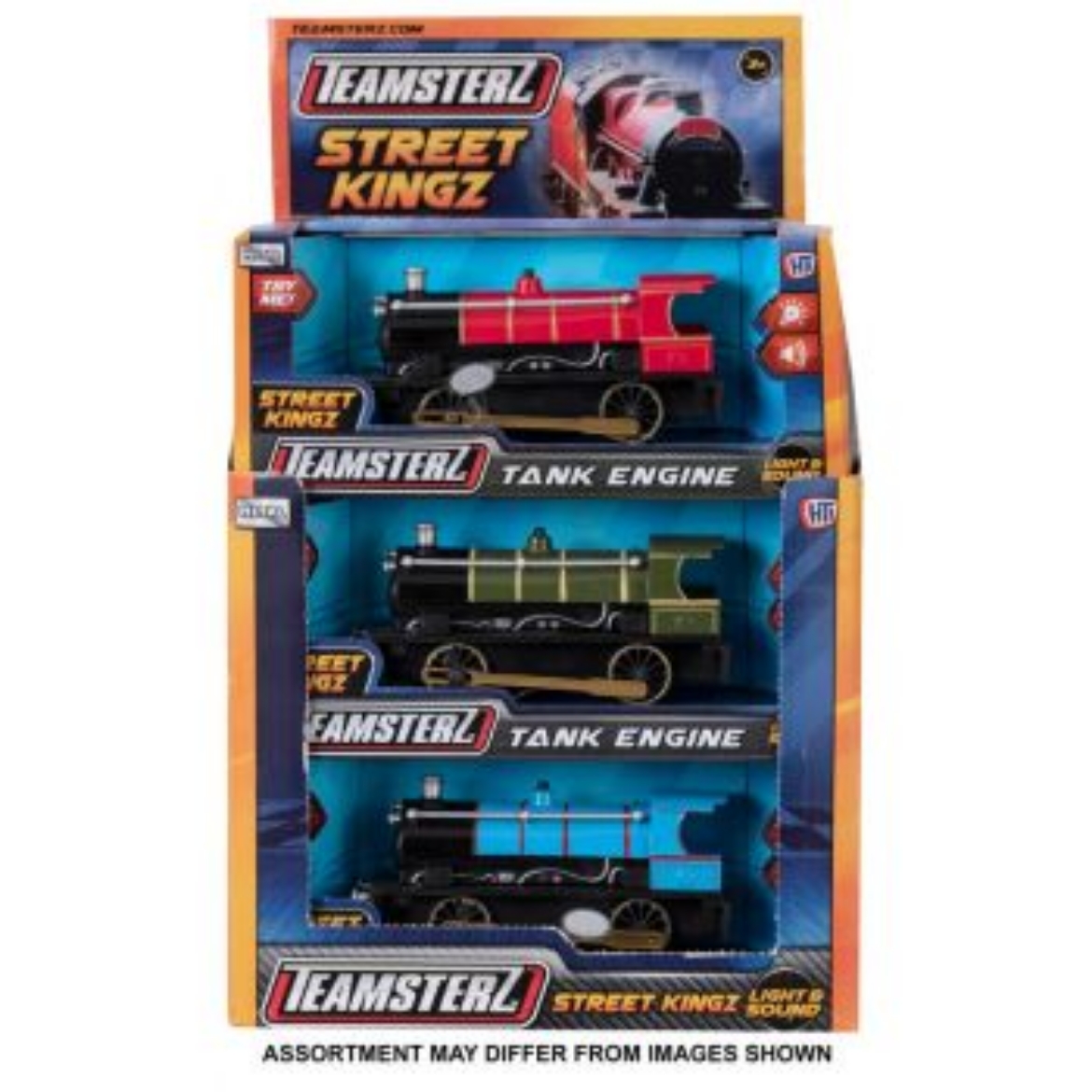 Picture of Teamsterz Lights & Sounds Train Engine assorted ( ONLY SOLD in Display of 12 )