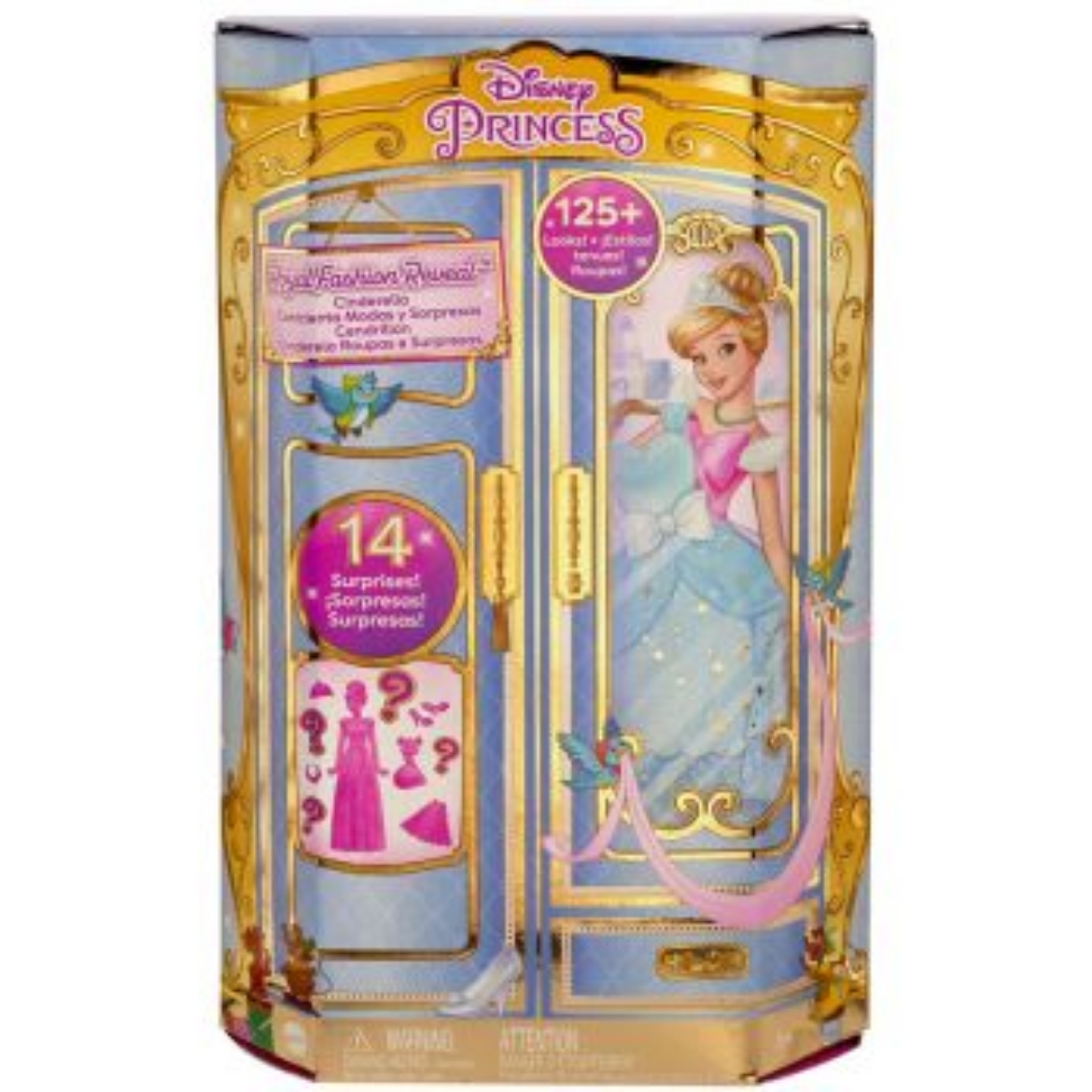 Picture of Disney Princess Doll & Fashion Surprise Cincerella