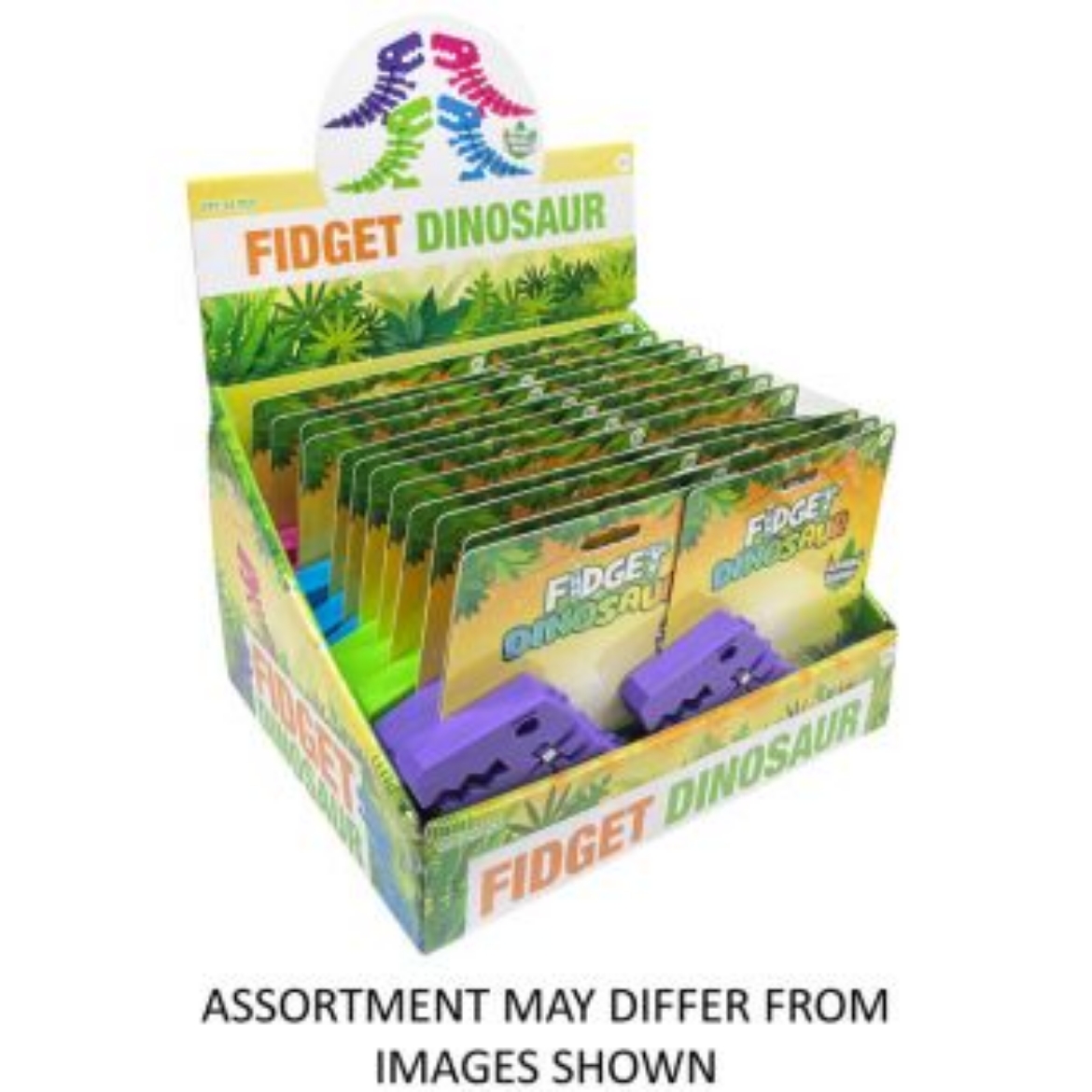 Picture of Fidget Dinosaur assorted ( ONLY SOLD in Display of 24 )