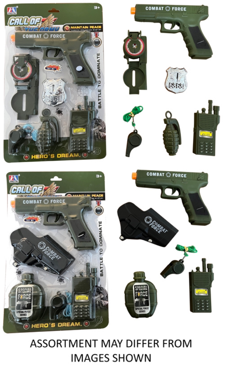 Picture of Military Pistol Playset with accessores assorted