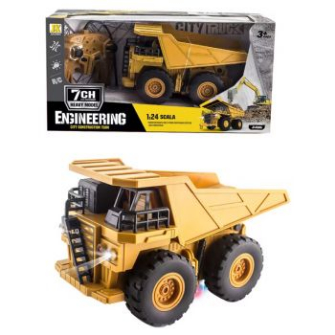 Picture of Radio Control 1:24 Mining Dump Truck 2.4Ghz 7CH