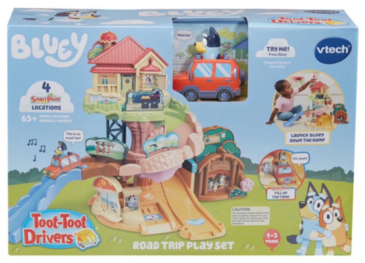 Picture of VTech Toot-Toot Drivers Bluey Road Trip Play Set