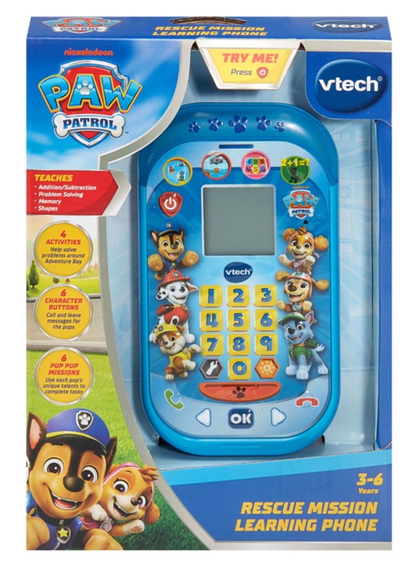 Picture of Vtech Paw Patrol Rescue Mission Learning Phone