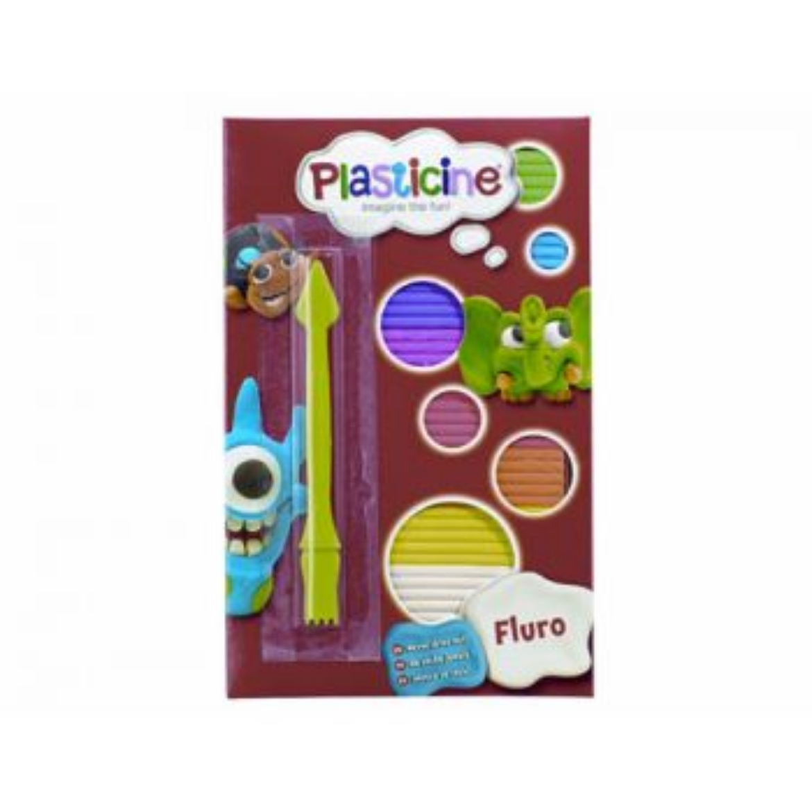 Picture of Plasticine Fluro ( ONLY SOLD in display of 10)