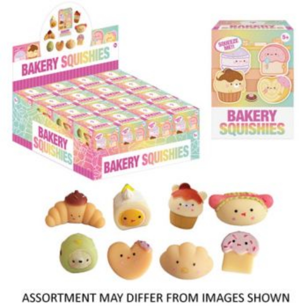 Picture of Bakery Squishies 5.5cm assorted ( ONLY SOLD in Display of 16 )