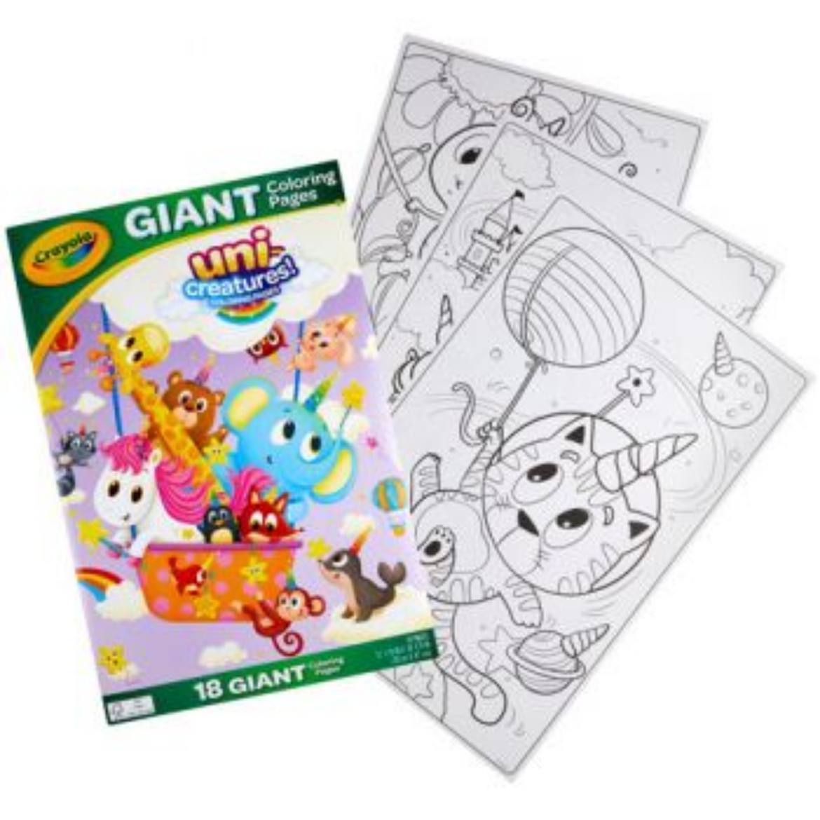 Picture of Crayola Giant Colouring Pages - UNI Creatures