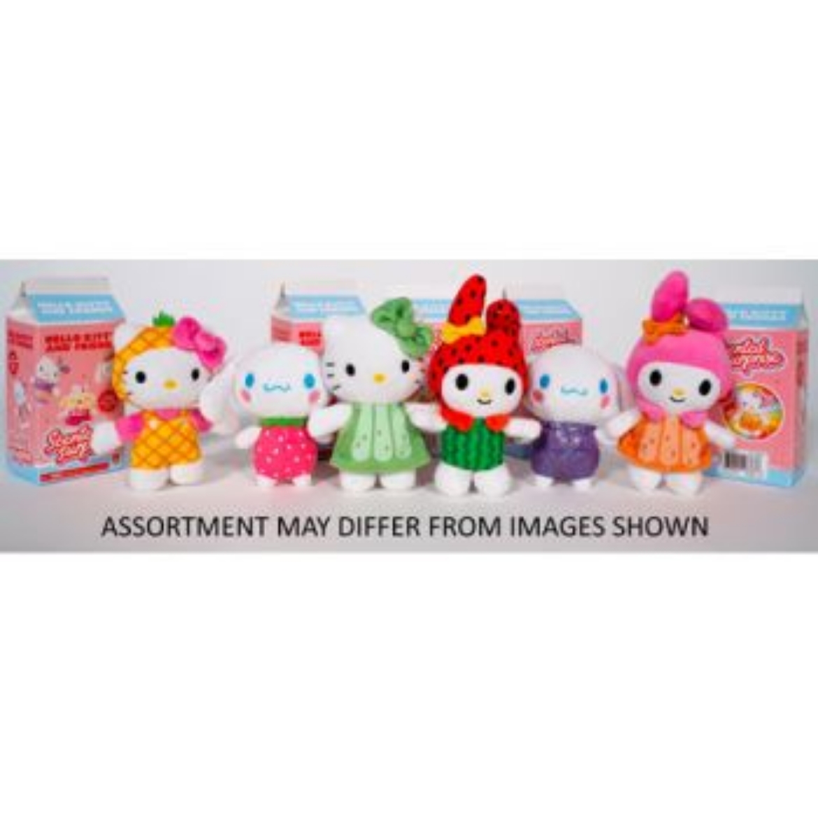 Picture of Hello Kitty Scented Basic Plush Wave 2 assorted ( ONLY SOLD in Display of 17 )