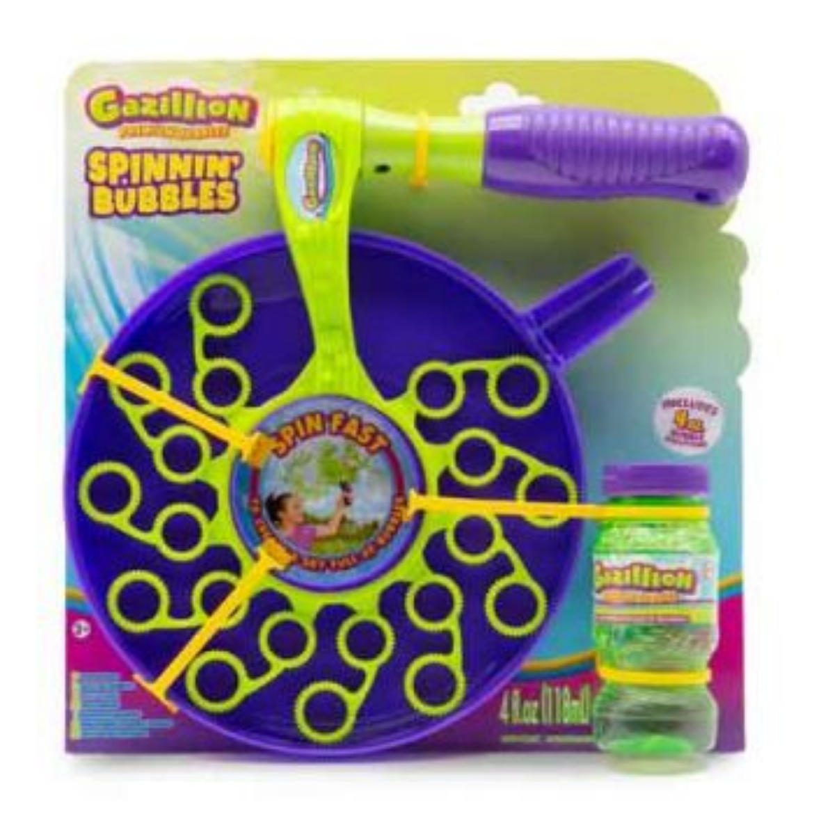 Picture of Gazillion Spinning Bubble Wand ( ONLY SOLD in Carton of 4 ) ( was RRP 12.99 )