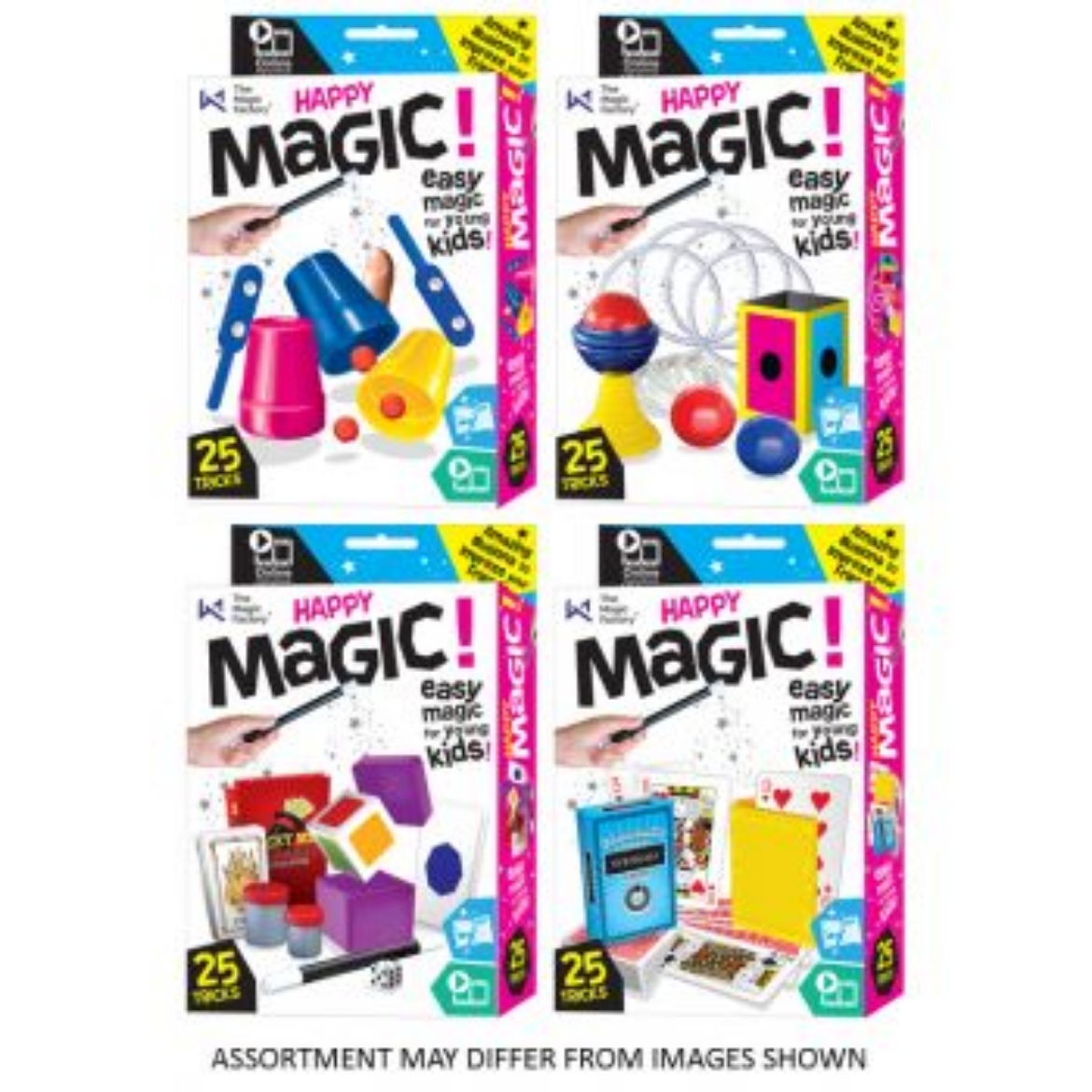Picture of Happy Magic Set 25 Tricks assorted