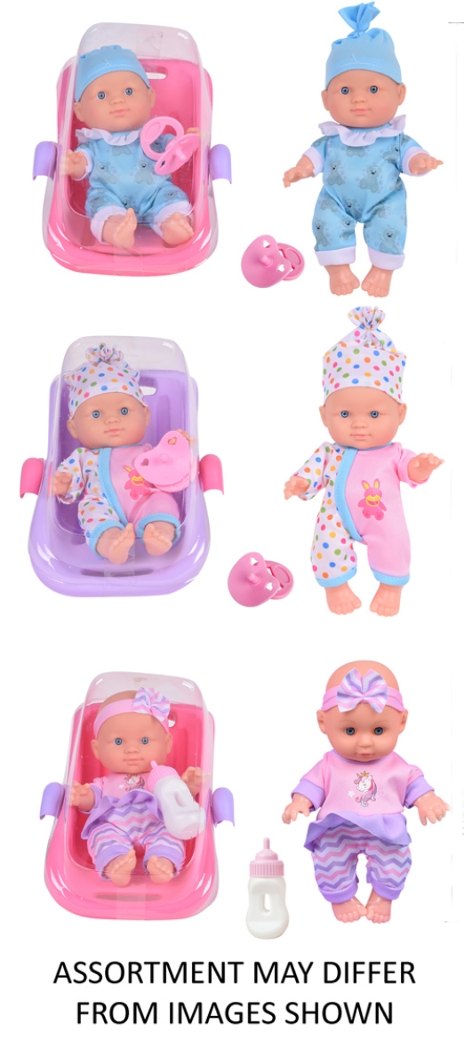 Picture of Baby Doll in Carry Capsule 22cm assorted